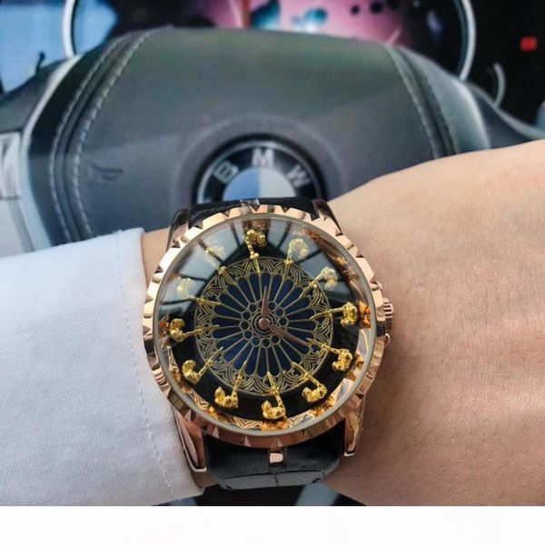 s luxury limited 12 knights of the round table knight luxury designer men 's watch fashion quartz black leather milit, Slivery;brown
s luxury limited 12 knights of the round table knight luxury designer men 's watch fashion quartz black leather milit, Slivery;brown