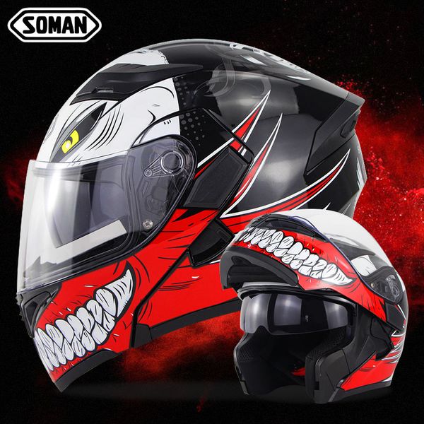 новый мотоцикл шлем флип вверх анфас шлем double lens всесезонный мужской personality езда casco moto capacete s-xxl
новый мотоцикл шлем флип вверх анфас шлем double lens всесезонный мужской personality езда casco moto capacete s-xxl