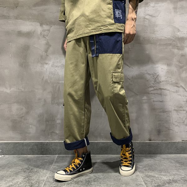 street fashion original national tide trousers men hip hop loose loose pocket casual overalls sweatpants men pants, Black
street fashion original national tide trousers men hip hop loose loose pocket casual overalls sweatpants men pants, Black
