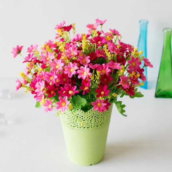 one bouquet 28 heads cute silk daisy artificial decorative flower wedding flower bouquet home room table decoration
one bouquet 28 heads cute silk daisy artificial decorative flower wedding flower bouquet home room table decoration