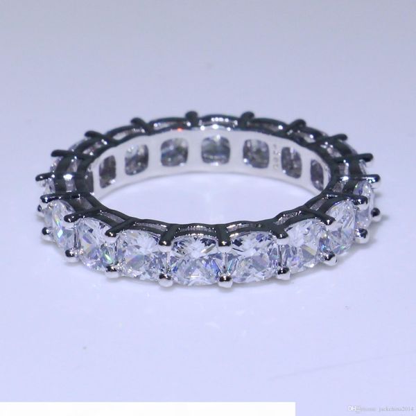 k unique luxury jewelry selling 925 sterling silver cushion shape white z cz diamond stack full eternity women wedding band rin, Slivery;golden
k unique luxury jewelry selling 925 sterling silver cushion shape white z cz diamond stack full eternity women wedding band rin, Slivery;golden