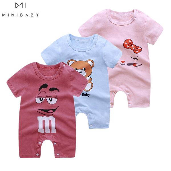 newborn jumpsuit pure cotton boy girls short sleeve summer cartoon home wear clothes baby rompers infant t200721, Blue
newborn jumpsuit pure cotton boy girls short sleeve summer cartoon home wear clothes baby rompers infant t200721, Blue