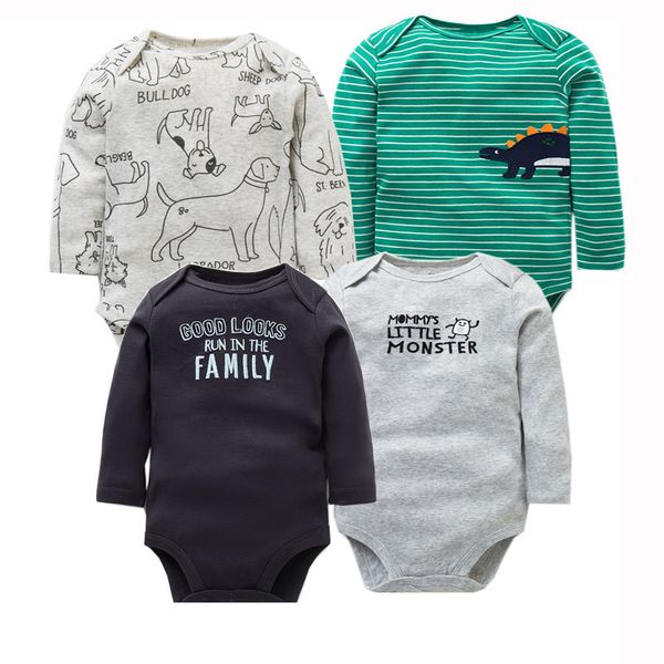 4 pcs / lot новорожденный детская одежда 2020 новые моды для младенцев мальчиков одежда для девочек 100% хлопок baby комбинезон с длинным ру, Blue
4 pcs / lot новорожденный детская одежда 2020 новые моды для младенцев мальчиков одежда для девочек 100% хлопок baby комбинезон с длинным ру, Blue
