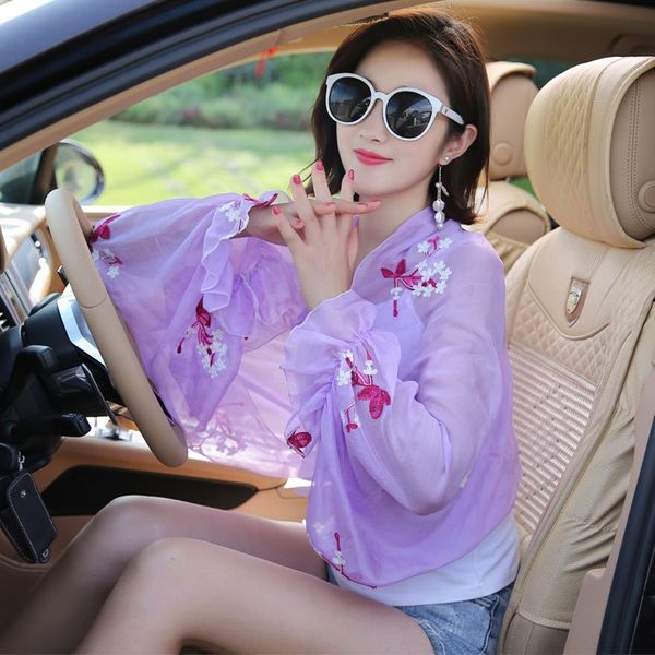 seasonal sunscreen female bicycle sunshade scarf driving bicycle uv-proof sunscreen blouse sunshade changeless shawl scarf, Blue;gray
seasonal sunscreen female bicycle sunshade scarf driving bicycle uv-proof sunscreen blouse sunshade changeless shawl scarf, Blue;gray