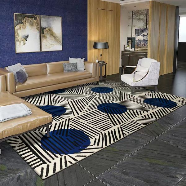 simple style geometric machine weaved area rug ,big size post modern home decoration coffee table carpet
simple style geometric machine weaved area rug ,big size post modern home decoration coffee table carpet