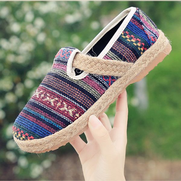 gingham loafers women linen shallow vintage flat casual shoes comfortable national style spring and autumn woman shoes 2020 new, Black
gingham loafers women linen shallow vintage flat casual shoes comfortable national style spring and autumn woman shoes 2020 new, Black