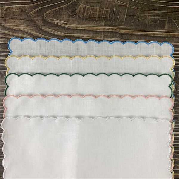 set of 12 home textiles wedding handkerchiefs ladies handkerchief 100% linen color embroidered scalloped edge hankies 30*30 cm, Blue;purple
set of 12 home textiles wedding handkerchiefs ladies handkerchief 100% linen color embroidered scalloped edge hankies 30*30 cm, Blue;purple