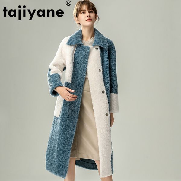 real fur coat 100% wool jacket autumn winter coat women clothes 2020 korean vintage sheep shearling fur suede linng zt3913, Black
real fur coat 100% wool jacket autumn winter coat women clothes 2020 korean vintage sheep shearling fur suede linng zt3913, Black