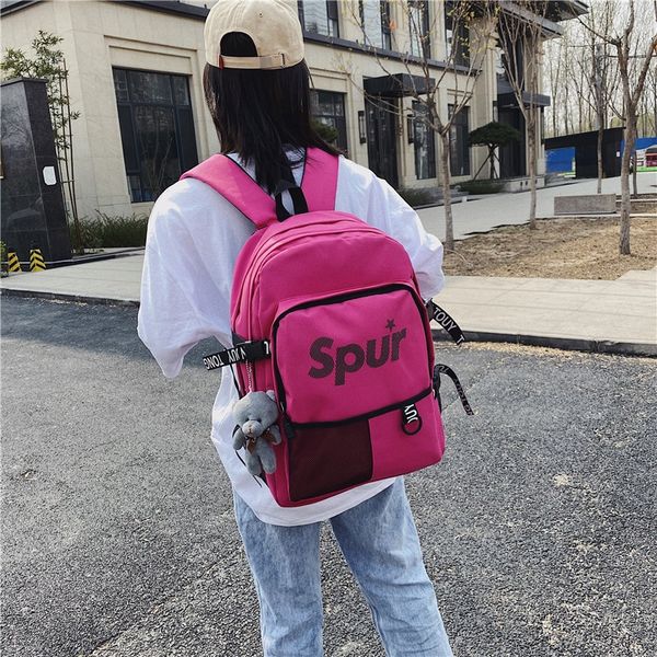 2020 new leisure letter festival printed backpack men's and women's bag canvas bag backpack canvas backpackstyle schoolbag
2020 new leisure letter festival printed backpack men's and women's bag canvas bag backpack canvas backpackstyle schoolbag