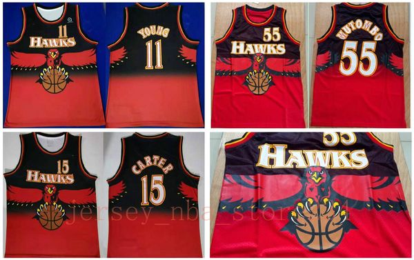 new vintage atlanta hawks 11trae young 15 vince carter vancouver 55 dikembe mutombo retro red stitched basketball jerseys, Black;red
new vintage atlanta hawks 11trae young 15 vince carter vancouver 55 dikembe mutombo retro red stitched basketball jerseys, Black;red