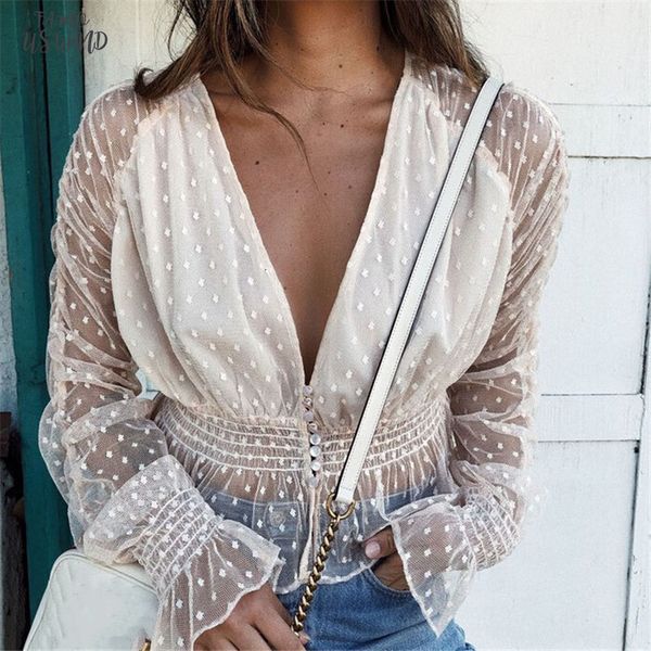 t shirt women long sleeve woman 2020 perspective polka dot mesh tee t shirt elegant woman white v shirt
t shirt women long sleeve woman 2020 perspective polka dot mesh tee t shirt elegant woman white v shirt