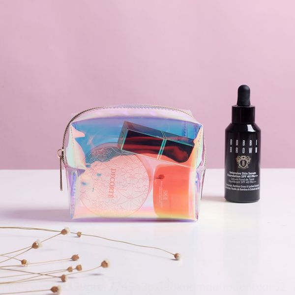 korean laser wash travel business trip hand-held square waterproof makeup makeup storage bag transparent storage bag gift factory
korean laser wash travel business trip hand-held square waterproof makeup makeup storage bag transparent storage bag gift factory