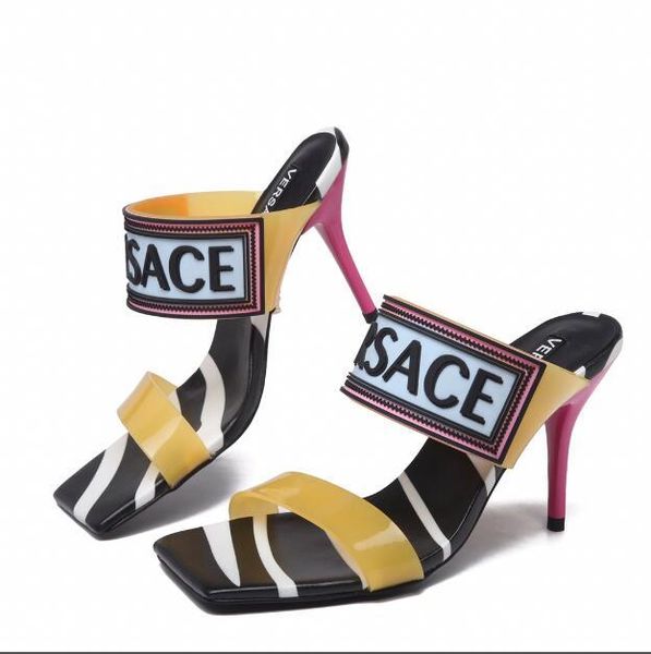 actual shoes big size 42 43 women sandals luxury designer shoes slide summer fashion stiletto heels slippery pvc sandals slippers with box, Black
actual shoes big size 42 43 women sandals luxury designer shoes slide summer fashion stiletto heels slippery pvc sandals slippers with box, Black