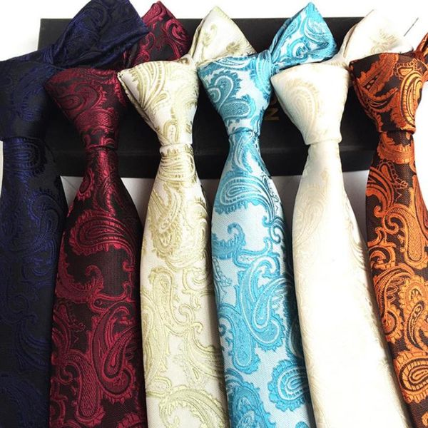 fashion neckties classic men's luxury jacquard woven paisley tie formal necktie, Black;gray
fashion neckties classic men's luxury jacquard woven paisley tie formal necktie, Black;gray