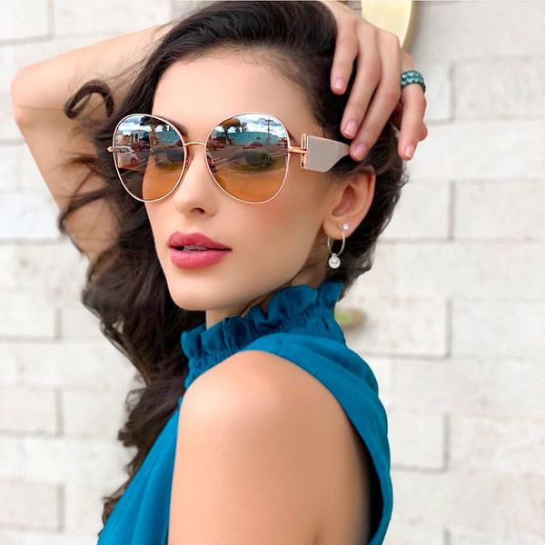 aoze 2020 luxury fashion metal round frame women gradient sunglasses anti-reflective sunglasses new design outdoor uv, White;black
aoze 2020 luxury fashion metal round frame women gradient sunglasses anti-reflective sunglasses new design outdoor uv, White;black