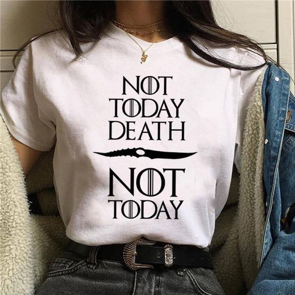 not today arya stark letter print t shirt women nope not today satan harajuku t shirt ullzang cute cat tees, White
not today arya stark letter print t shirt women nope not today satan harajuku t shirt ullzang cute cat tees, White