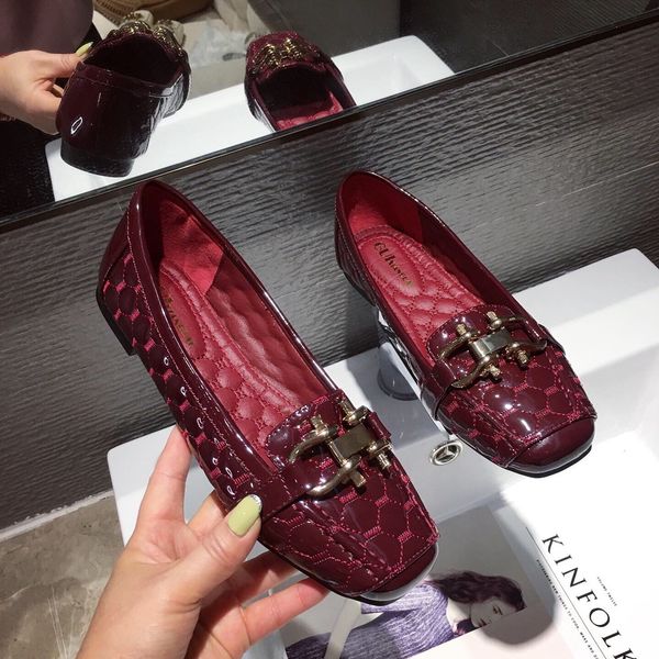 women loafers travel prom flats dress shoes lady metal buckle ballet flats women patent leather doug shoes womens pumps big size q-681, Black
women loafers travel prom flats dress shoes lady metal buckle ballet flats women patent leather doug shoes womens pumps big size q-681, Black