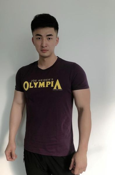 chen kang inspired fitness healthy beauty sports short sleeve new olympic t-shirt men's breathable elastic casual half shirt, Black;blue
chen kang inspired fitness healthy beauty sports short sleeve new olympic t-shirt men's breathable elastic casual half shirt, Black;blue
