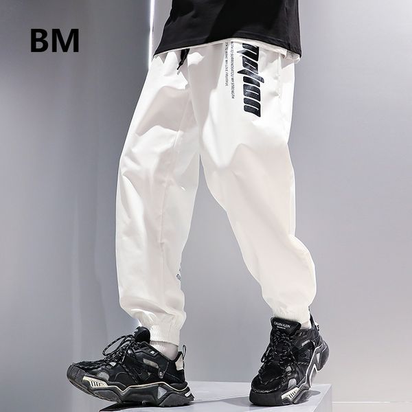 bm summer thin sports pants 2020 kpop fashion korean running pants hip hop joggers for men loose white nine-point male, Black
bm summer thin sports pants 2020 kpop fashion korean running pants hip hop joggers for men loose white nine-point male, Black