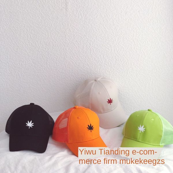 tp3re tianding korean style simple maple leaf embroidered embroidery children's net breathable baseball cap boys and girls hip-hop base, Blue;gray
tp3re tianding korean style simple maple leaf embroidered embroidery children's net breathable baseball cap boys and girls hip-hop base, Blue;gray