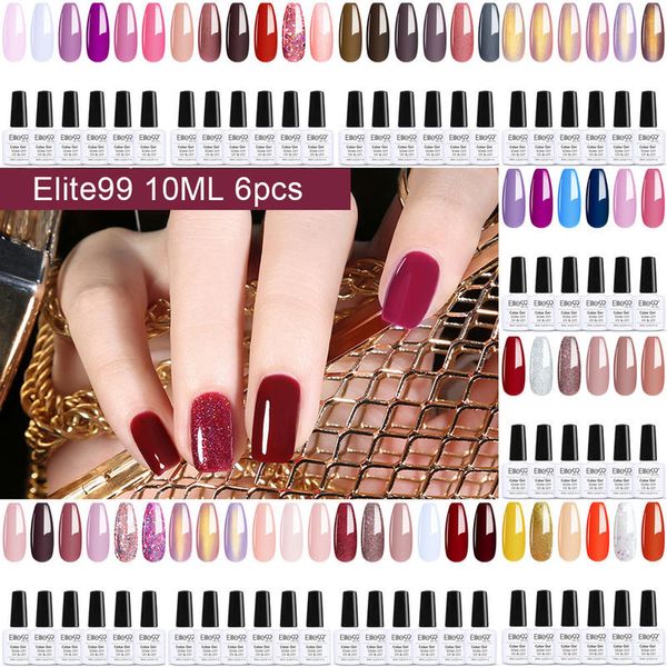 elite99 gel nail polish set 6 color uv lacquer varnish nail set for art desgin manicure shiny gel polish for tools, Red;pink
elite99 gel nail polish set 6 color uv lacquer varnish nail set for art desgin manicure shiny gel polish for tools, Red;pink