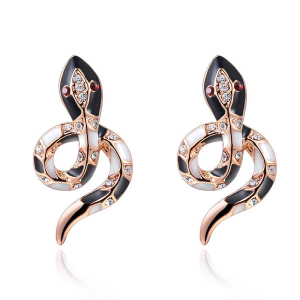 roxi charms stud earrings for women rose gold black snake women earrings female party fashion jewelry pendientes mujer moda, Golden;silver
roxi charms stud earrings for women rose gold black snake women earrings female party fashion jewelry pendientes mujer moda, Golden;silver