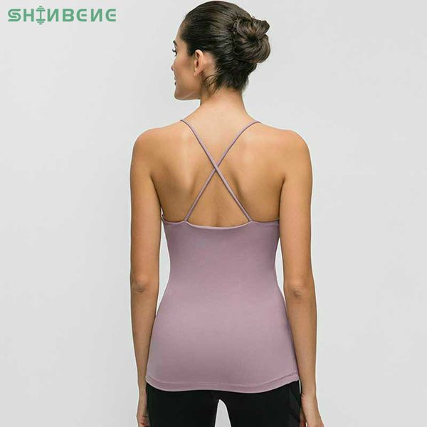 shinbene slim fit thicken fabric fitness yoga vest women cotton feel padded workout sport tank with removable chest pads, White;red
shinbene slim fit thicken fabric fitness yoga vest women cotton feel padded workout sport tank with removable chest pads, White;red
