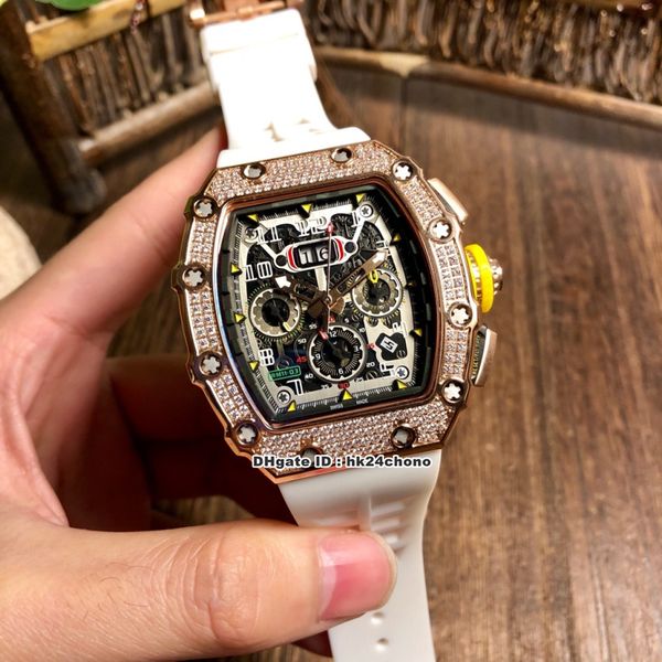12 styles luxury rm11-03 big date rose gold diamonds miyota automatic mens watch skeleton dial rubber strap gents watches, Slivery;brown
12 styles luxury rm11-03 big date rose gold diamonds miyota automatic mens watch skeleton dial rubber strap gents watches, Slivery;brown