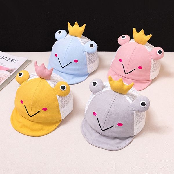 frog prince net cap cap embroidered new baby hat embroidery cartoon benhui baby hat mz9124, Blue;gray
frog prince net cap cap embroidered new baby hat embroidery cartoon benhui baby hat mz9124, Blue;gray