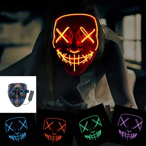 led mask halloween neon masks glow in the dark maske party mascaras horror mascarillas scary maska carnival masque light masker
led mask halloween neon masks glow in the dark maske party mascaras horror mascarillas scary maska carnival masque light masker