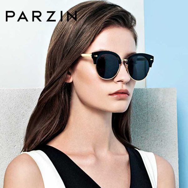 parzin brand retro round polarized sunglasses for women quality lens sun glasses classic with original box accessories 9883, White;black
parzin brand retro round polarized sunglasses for women quality lens sun glasses classic with original box accessories 9883, White;black