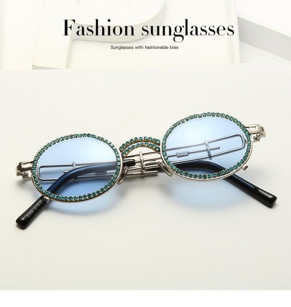 crystal oval sunglasses women diamond designer vintage round rhinestones sunglasses men glasses fml, White;black
crystal oval sunglasses women diamond designer vintage round rhinestones sunglasses men glasses fml, White;black