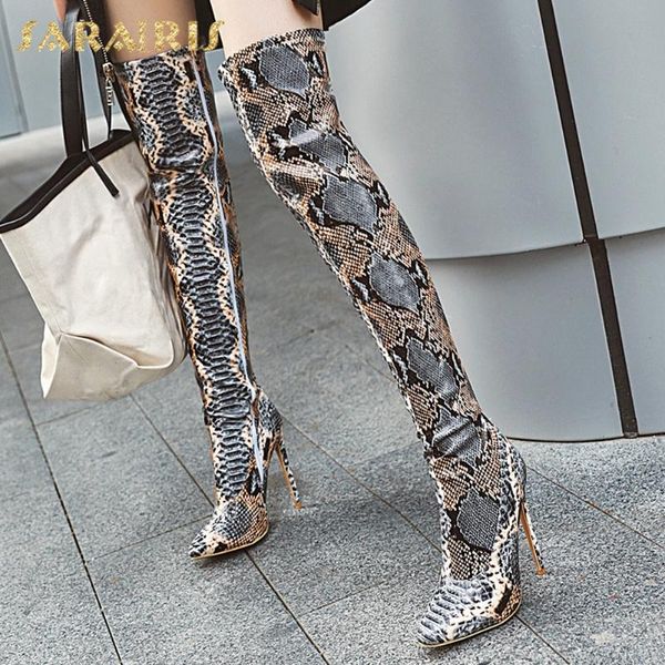 sarairis 2020 new design plus size 48 zip up shoes woman boots female thin high heels pointed toe over the knee boots, Black
sarairis 2020 new design plus size 48 zip up shoes woman boots female thin high heels pointed toe over the knee boots, Black
