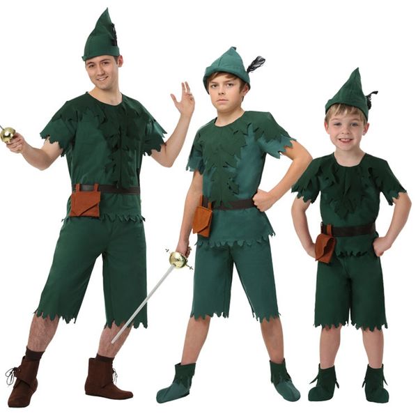 peter pan kids dress up costumes t-shirt with hat belt halloween cosplay party boy for fancy carnival role play clothing, Black
peter pan kids dress up costumes t-shirt with hat belt halloween cosplay party boy for fancy carnival role play clothing, Black