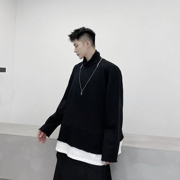 2020 men's fashion loose two-piece hoodies cotton clothes coats casual high collar pullover hooded zipper sweatshirts m-xl, Black
2020 men's fashion loose two-piece hoodies cotton clothes coats casual high collar pullover hooded zipper sweatshirts m-xl, Black