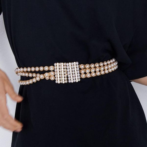 girlgo full simulated pearls elegant beaded za belt for women boho fashion colorful key chain accessories jewelry gift wholesale t200508, Silver
girlgo full simulated pearls elegant beaded za belt for women boho fashion colorful key chain accessories jewelry gift wholesale t200508, Silver