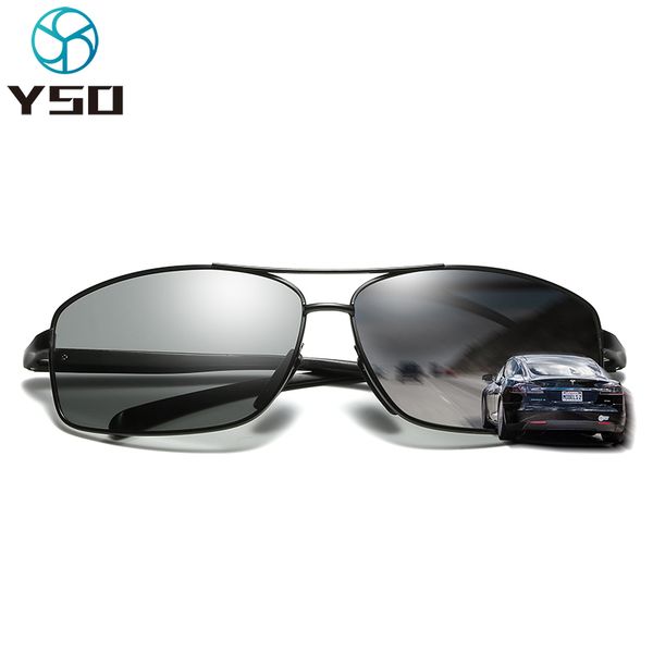 yso 2020 pchromic polarized sunglasses for men uv protection sunglasses male metal glasses for car driving goggles 2458, White;black
yso 2020 pchromic polarized sunglasses for men uv protection sunglasses male metal glasses for car driving goggles 2458, White;black