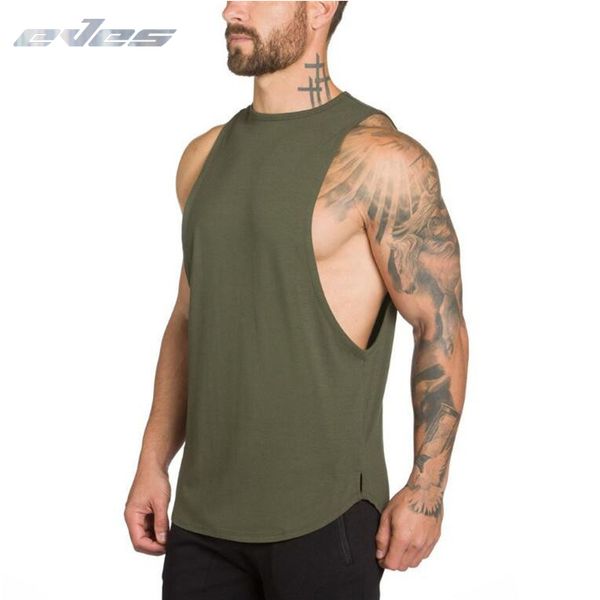 eves musculation gym clothing fitness men tank army green mens bodybuilding workout singlet curved hem sleeveless shirt, White;black
eves musculation gym clothing fitness men tank army green mens bodybuilding workout singlet curved hem sleeveless shirt, White;black