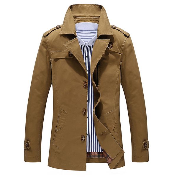 men casual coats size -5xl new arrival man trench coats fleece inside fit winter male windproof jackets, Tan;black
men casual coats size -5xl new arrival man trench coats fleece inside fit winter male windproof jackets, Tan;black