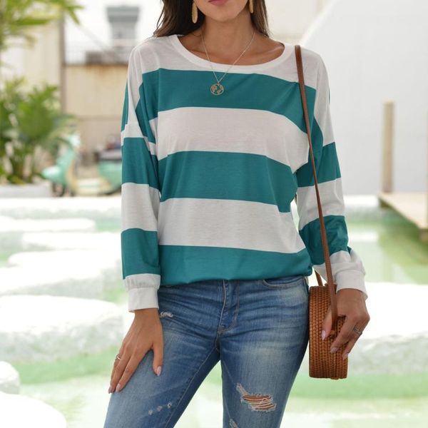 gym clothing autumn 2021 fashion women's hoodies sweatshirts womens long sleeve blouse casual stripe print t shirt o-neck #z, White;black
gym clothing autumn 2021 fashion women's hoodies sweatshirts womens long sleeve blouse casual stripe print t shirt o-neck #z, White;black