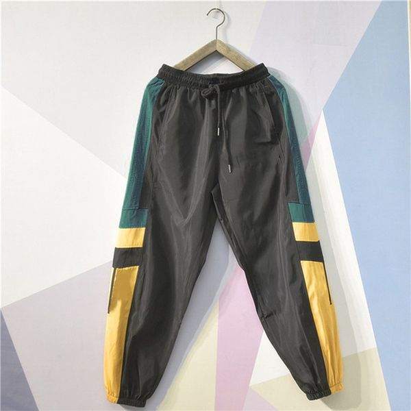 mens pants pencil mens jogger new pants with panelled pattern loose drawstring sport pants casual nine points asian size, Black
mens pants pencil mens jogger new pants with panelled pattern loose drawstring sport pants casual nine points asian size, Black
