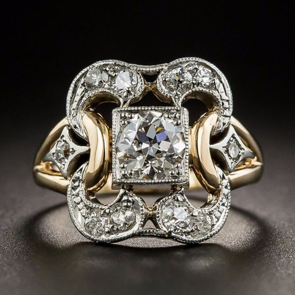 women elegant fashion jewelry 18k gold rings natural gemstone rings for women wedding engagement jewelry, Golden;silver
women elegant fashion jewelry 18k gold rings natural gemstone rings for women wedding engagement jewelry, Golden;silver