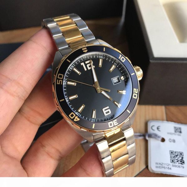 men watches quartz movement 316l band men waterproof wristwatches sapphire crystal men 41mm luminous watches, Slivery;brown
men watches quartz movement 316l band men waterproof wristwatches sapphire crystal men 41mm luminous watches, Slivery;brown