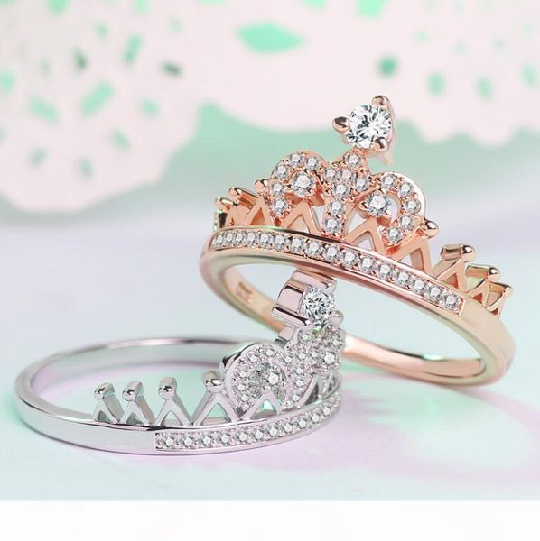 2017 anillos wholesale rose gold color round cut cubic zirconia fashion crown rings for women jewelry ing, Silver
2017 anillos wholesale rose gold color round cut cubic zirconia fashion crown rings for women jewelry ing, Silver
