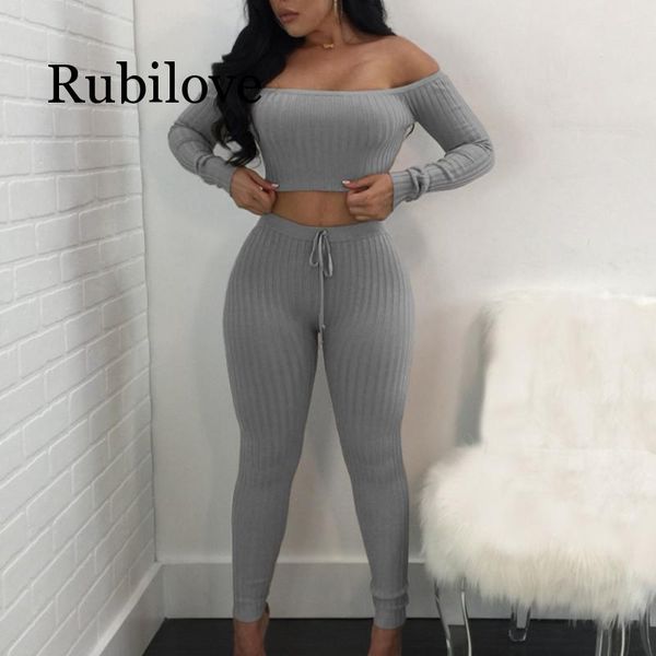 two piece dress solid slash neck long sleeve set drawstring off shoulder women tracksuit bodycon pants suits, White
two piece dress solid slash neck long sleeve set drawstring off shoulder women tracksuit bodycon pants suits, White