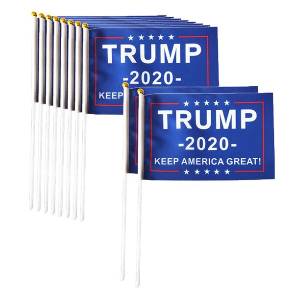 dhl shipping trump hand flag 14*21 cm waving banners decorative flags 2020 usa president election trump train keep america great slogan flag
dhl shipping trump hand flag 14*21 cm waving banners decorative flags 2020 usa president election trump train keep america great slogan flag
