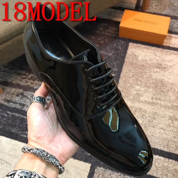 2019 men dress shoes men formal shoes leather luxurious fashion groom wedding shoes men oxford shoe dress plus size 38-45, Black
2019 men dress shoes men formal shoes leather luxurious fashion groom wedding shoes men oxford shoe dress plus size 38-45, Black
