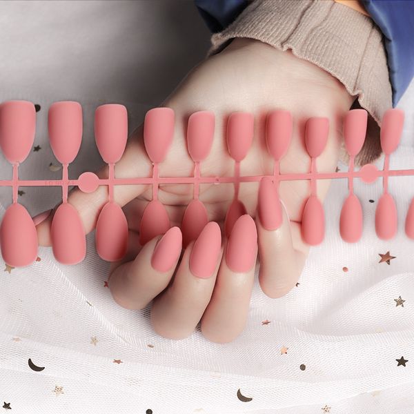 24pcs/set full cover matte false nail tips nail art manicure matte tips for false fake nails extension for nails, Red;gold
24pcs/set full cover matte false nail tips nail art manicure matte tips for false fake nails extension for nails, Red;gold