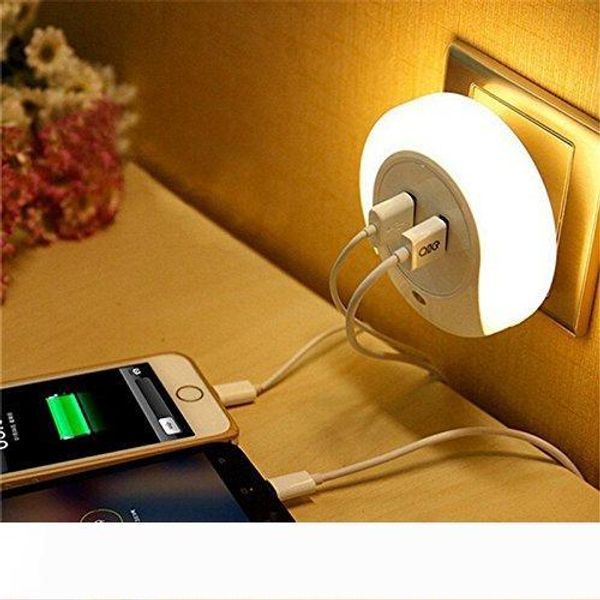 smart design led ac 110 220v night light with light sensor and dual usb wall plate charger for bathrooms bedroom eu us plug
smart design led ac 110 220v night light with light sensor and dual usb wall plate charger for bathrooms bedroom eu us plug