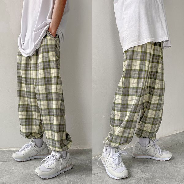 korean men plaid harem pants 2020 man casual oversized joggers hip hop streetwear male sweatpants plus size-d, Black
korean men plaid harem pants 2020 man casual oversized joggers hip hop streetwear male sweatpants plus size-d, Black